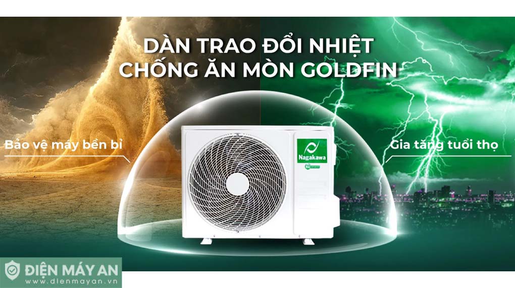 Điều hòa Nagakawa 12000 BTU 1 chiều NS-C12R2T30